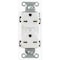 Hubbell Wiring Device-Kellems Duplex Straight Blade Receptacle, 6-15R, 15 A, 250V AC, 2 Pole, 3 Wire, Flush Mount, Grounded 5662BL - alternate 5